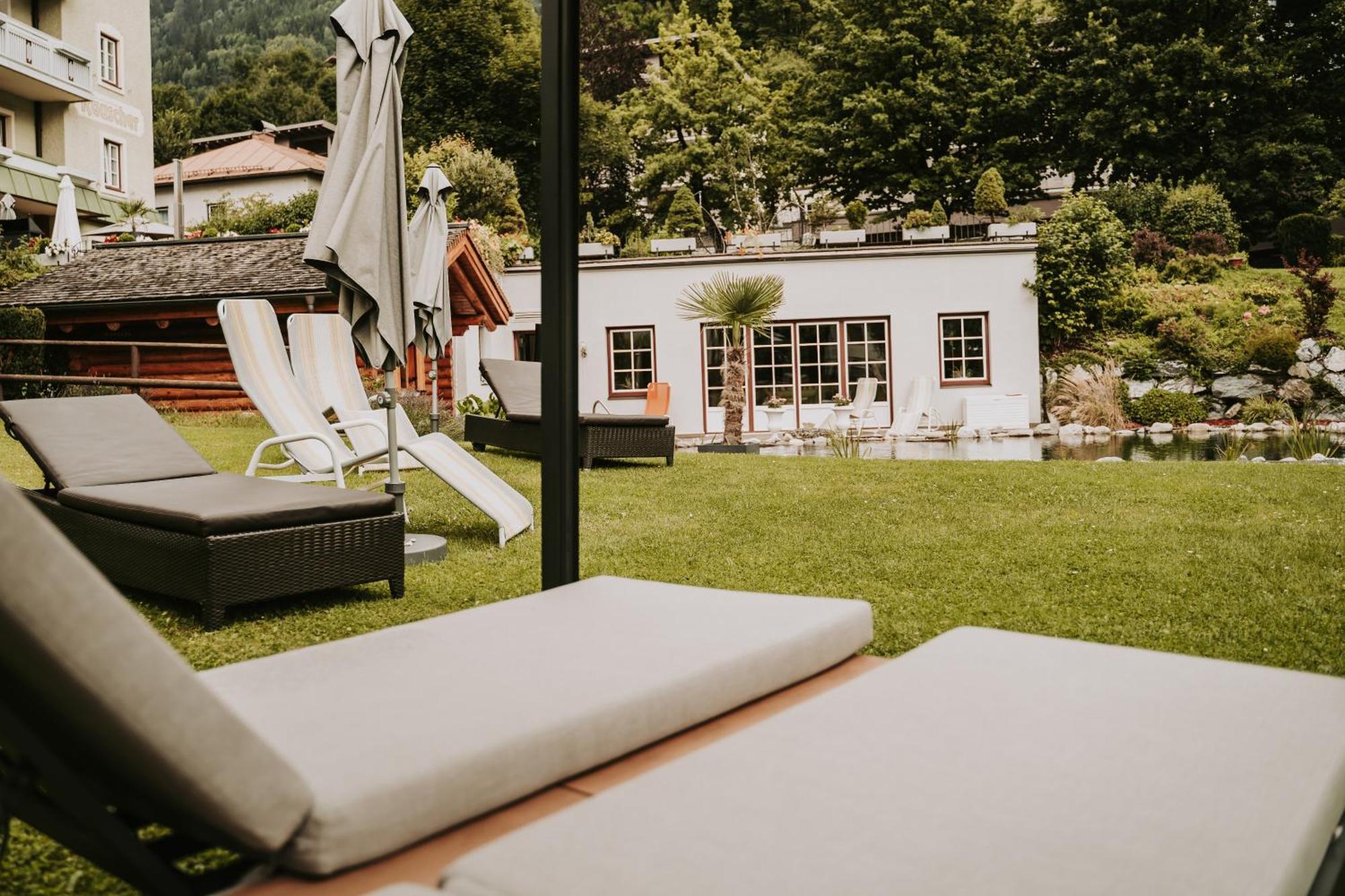 Hotel Rauscher - Das Naturteichparadies Bad Hofgastein Ngoại thất bức ảnh